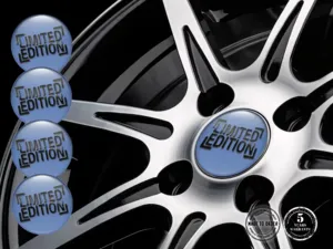 Silicone stickers Premium Quality Racing Dome Badges
